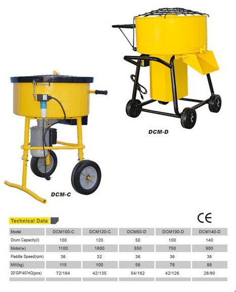 Cấu trúc sửa chữa Máy trộn bê tông mini Làm việc im lặng 4