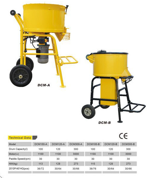 Cấu trúc sửa chữa Máy trộn bê tông mini Làm việc im lặng 3