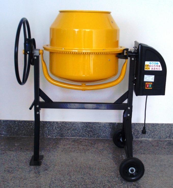 Máy trộn bê tông điện 260L Máy trộn bê tông xây dựng khô hoặc ướt 1