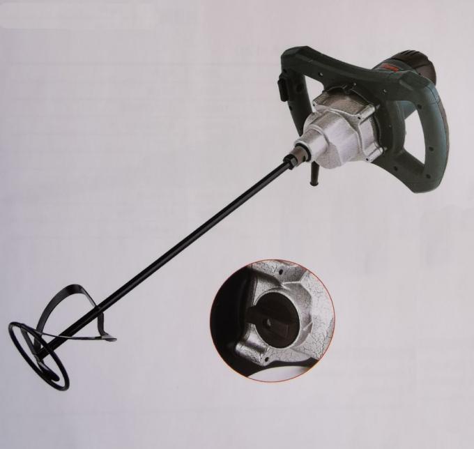 Máy trộn bê tông 120mm Máy khoan thạch cao không dây chống bụi 0