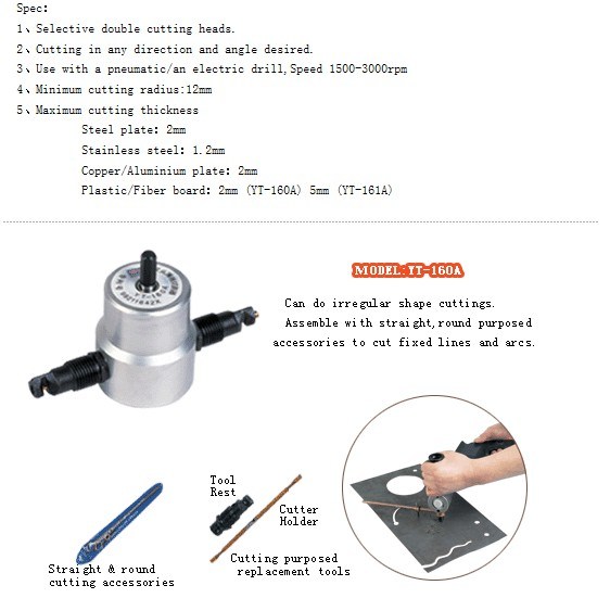Dụng cụ điện khoan hạng nặng Dụng cụ cắt kim loại 380V 0