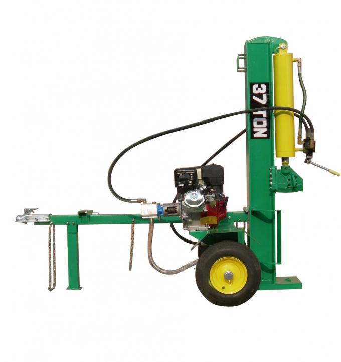 Máy băm gỗ bằng xăng chạy bằng điện Độ chính xác cao Bộ chia gỗ bằng tay theo chiều dọc 1