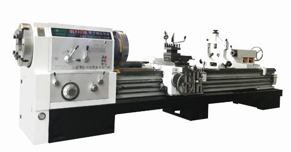 QL1320 Máy tiện ngang Cnc Độ nhám bề mặt Máy ren ống kim loại 1