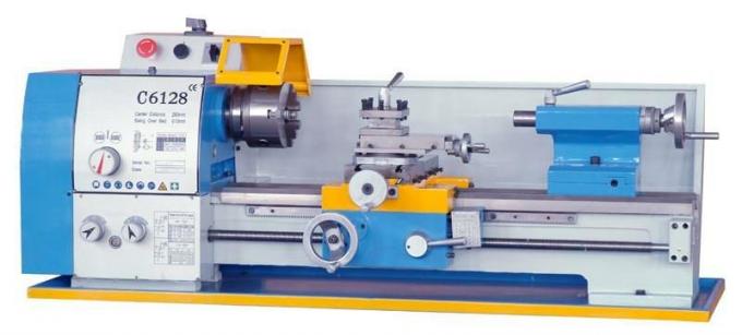 Máy tiện kim loại CNC chính xác nhỏ Hướng dẫn sử dụng Máy tiện băng ghế dự bị chống mài mòn 0