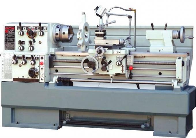 Máy tiện kim loại CNC C6241 Cấu trúc tường đôi 230V Máy tiện băng ghế kim loại 0