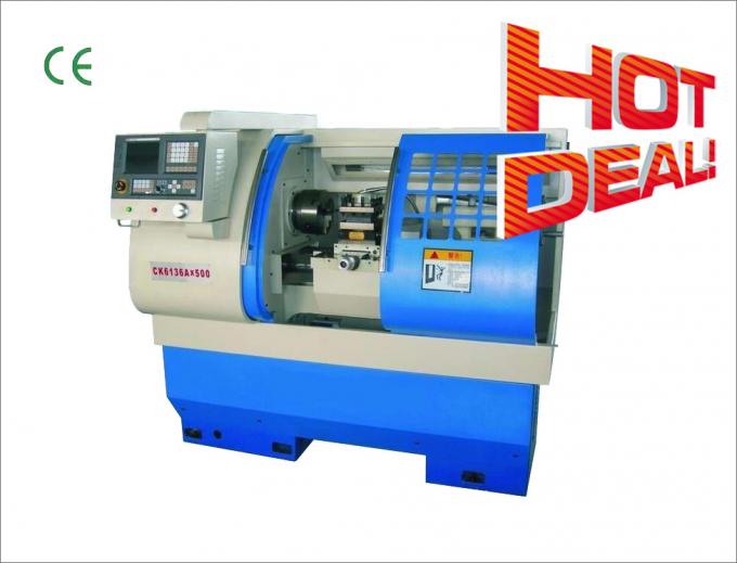 Máy tiện kim loại CNC Ck6136 Máy tiện tự động chính xác ngang 360mm Cnc 1