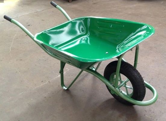 Chứng nhận CE Máy công cụ làm vườn 0,6mm 5 Cuft Steel Wheel Barrow