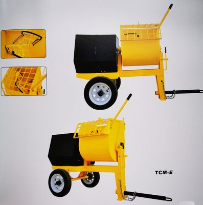 Máy trộn bê tông xây dựng Diesel Máy trộn bê tông xi măng 500L