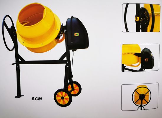 Máy trộn bê tông Diesel được EMC phê duyệt Máy trộn bê tông 500l để sửa chữa nhà