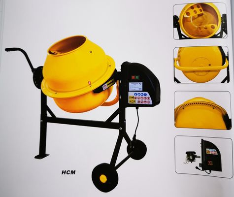 Máy trộn bê tông điện DIY Máy trộn bê tông cầm tay 140L