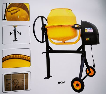 Máy trộn bê tông điện DIY Máy trộn bê tông cầm tay 140L