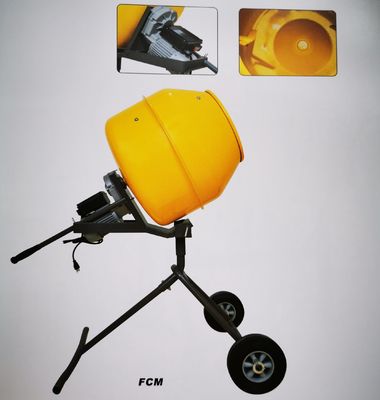 Máy trộn bê tông mini 160L Máy trộn xi măng vàng