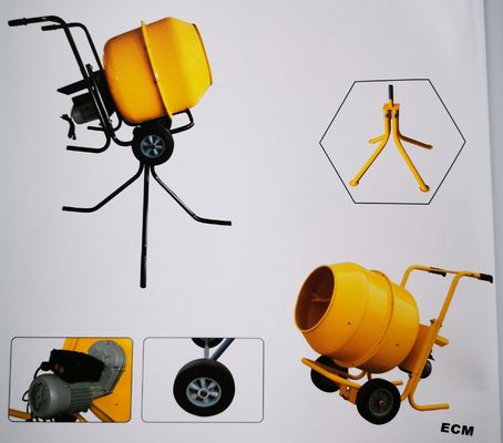 Cấu trúc tiểu thuyết Máy trộn bê tông xi măng mini Loại cánh quạt với bình chịu áp lực