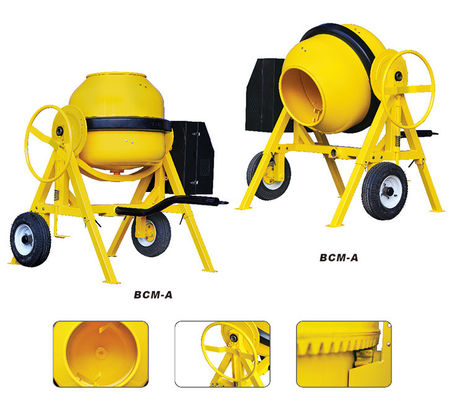 Máy trộn bê tông cuộn cầm tay Động cơ khí Tay cầm tròn 1.0mm