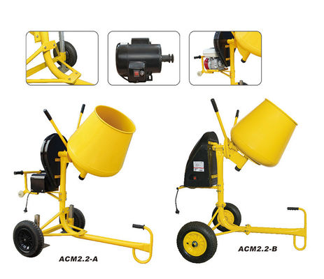 Máy trộn bê tông xây dựng vật liệu thép Máy trộn xi măng khí 1.0mm