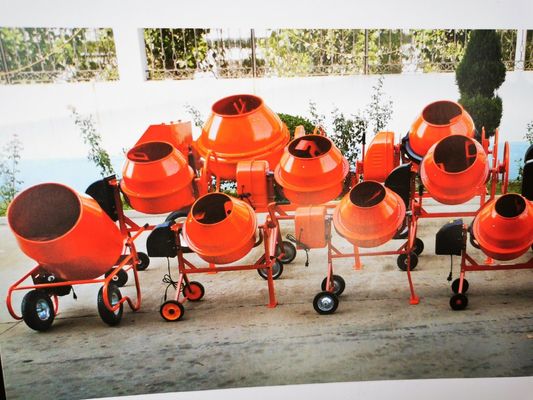 Máy trộn bê tông mini loại Barrow Máy ​​trộn bê tông cầm tay 140L