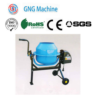 Máy trộn bê tông trung bình 300W Máy trộn mini xây dựng ISO 9000
