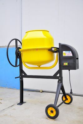 Máy trộn bê tông trung bình 300W Máy trộn mini xây dựng ISO 9000
