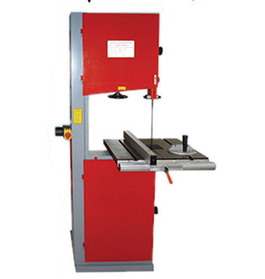 Máy cắt gia công tấm hoặc dải gỗ chính xác 16" chạy điện / Máy cưa vòng chế biến gỗ dọc mini