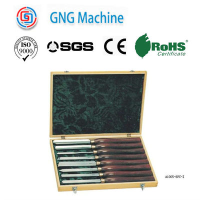 Bộ dụng cụ tiện gỗ hình chữ V Tay cầm bằng gỗ Bộ đục khắc gỗ