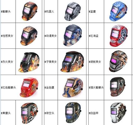 Thợ điện Mặt nạ bảo vệ năng lượng mặt trời Mũ bảo hiểm hàn