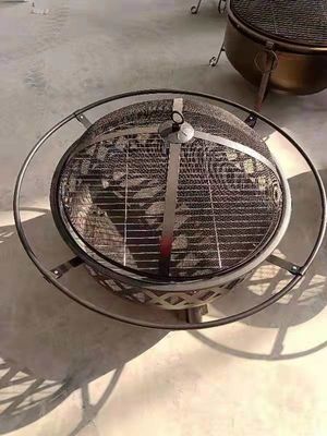 Dụng cụ làm vườn di động Bếp sưởi ngoài trời ISO cho thịt nướng