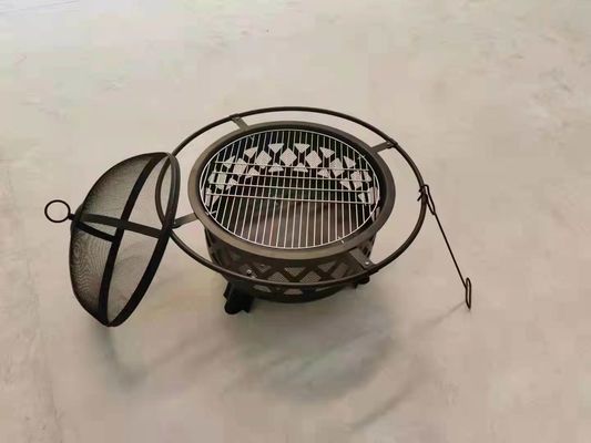 Dụng cụ làm vườn di động Bếp sưởi ngoài trời ISO cho thịt nướng