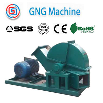 Máy băm gỗ chạy xăng 90kw Double Edge Reversible để cắt