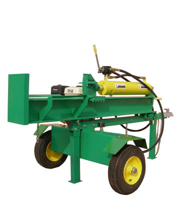 Máy băm gỗ chạy xăng 100mm Bộ chia gỗ ngang chính xác