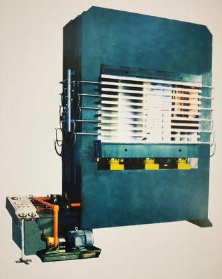 Cấu trúc vững chắc Máy ép chế biến gỗ Máy ép nóng thủy lực