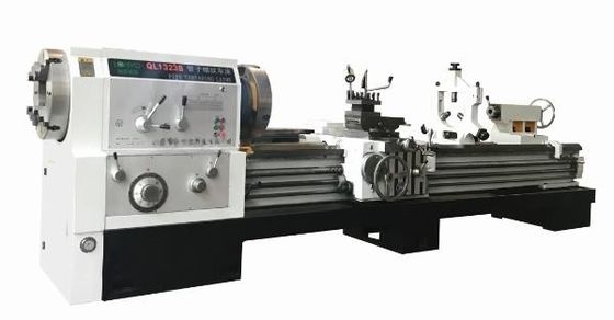 QL1320 Máy tiện ngang Cnc Độ nhám bề mặt Máy ren ống kim loại