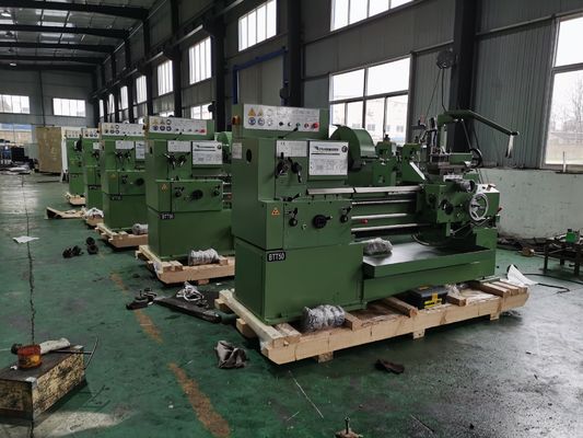 QL1320 Máy tiện ngang Cnc Độ nhám bề mặt Máy ren ống kim loại