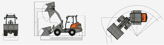 Các van thủy lực tự khóa Máy tải thủy lực hoàn toàn